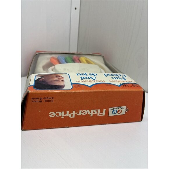 Vintage Fisher Price 430 Animal Ring Crib & Playpen No 405 unopened NOS 1981 - Picture 12 of 12